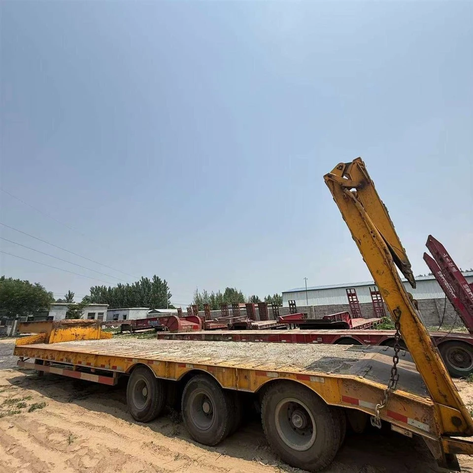 Used Flatbed Semi-trailer